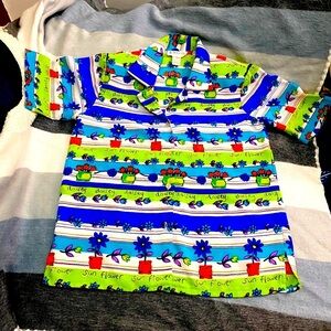 Vintage shirt retro shirt floral